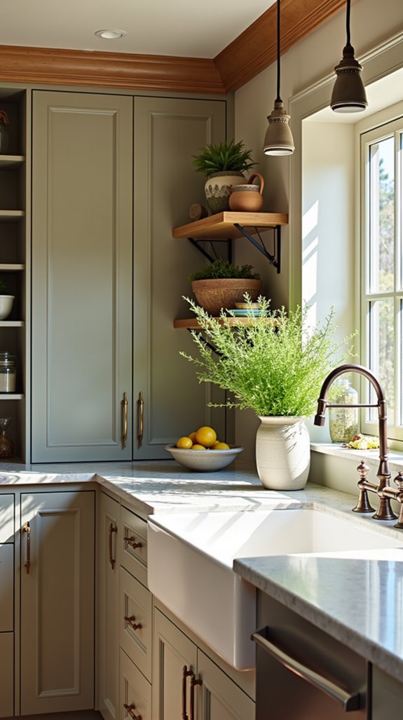 beige wood color combinations