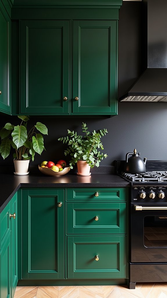 black and green harmony