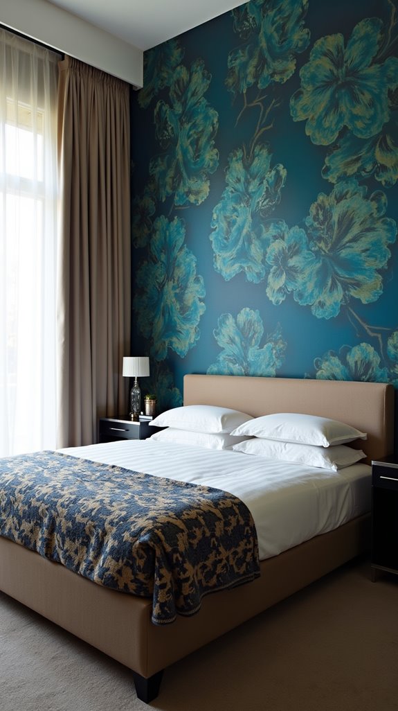 bold wallpaper transforms spaces