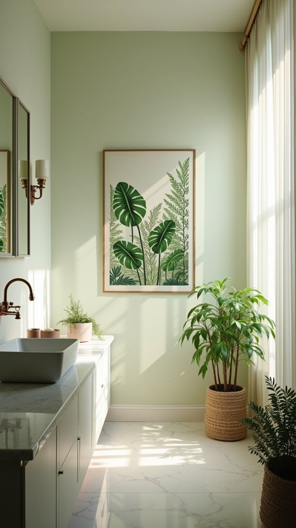 botanical wall art ideas