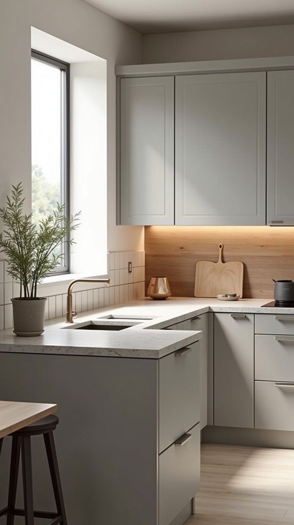 bright kitchen with warmth