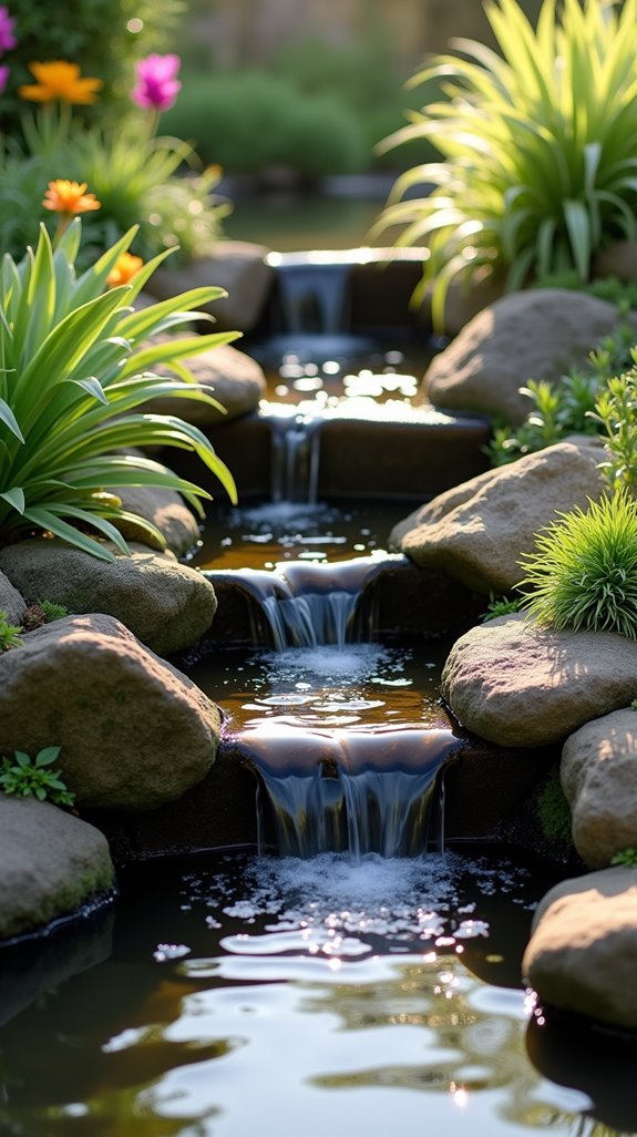 budget friendly waterfall ideas