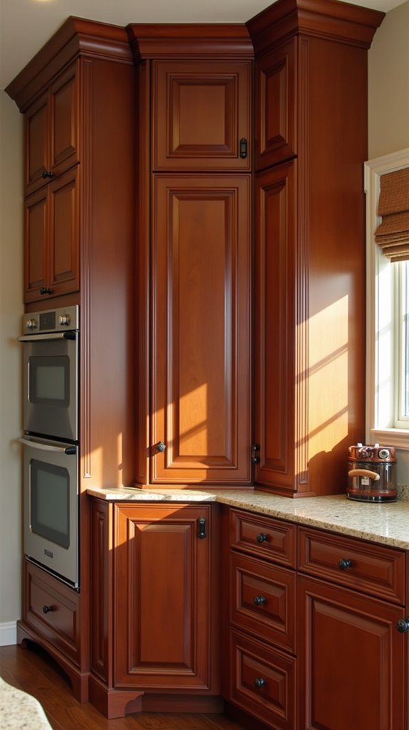 cherry wood cabinet care