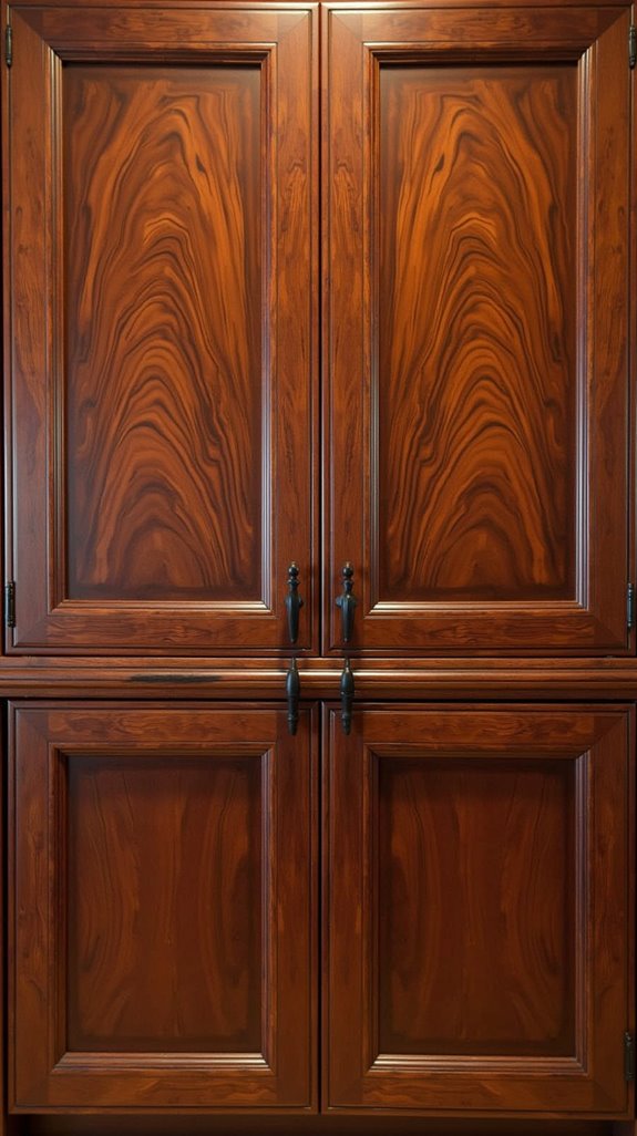 cherry wood cabinet care