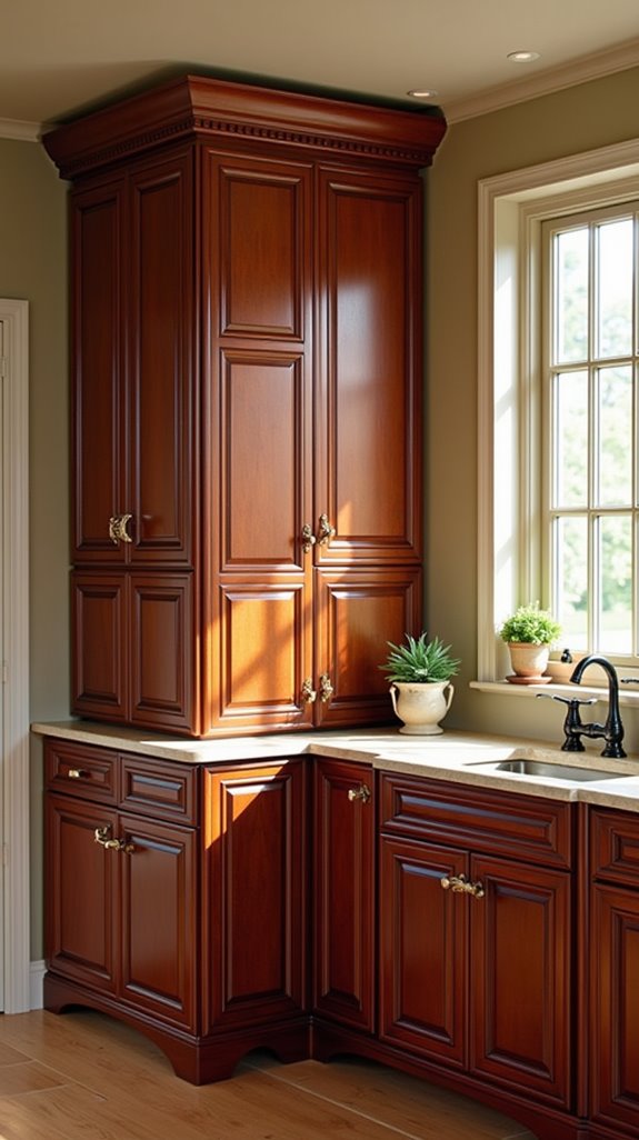 cherry wood cabinet styles