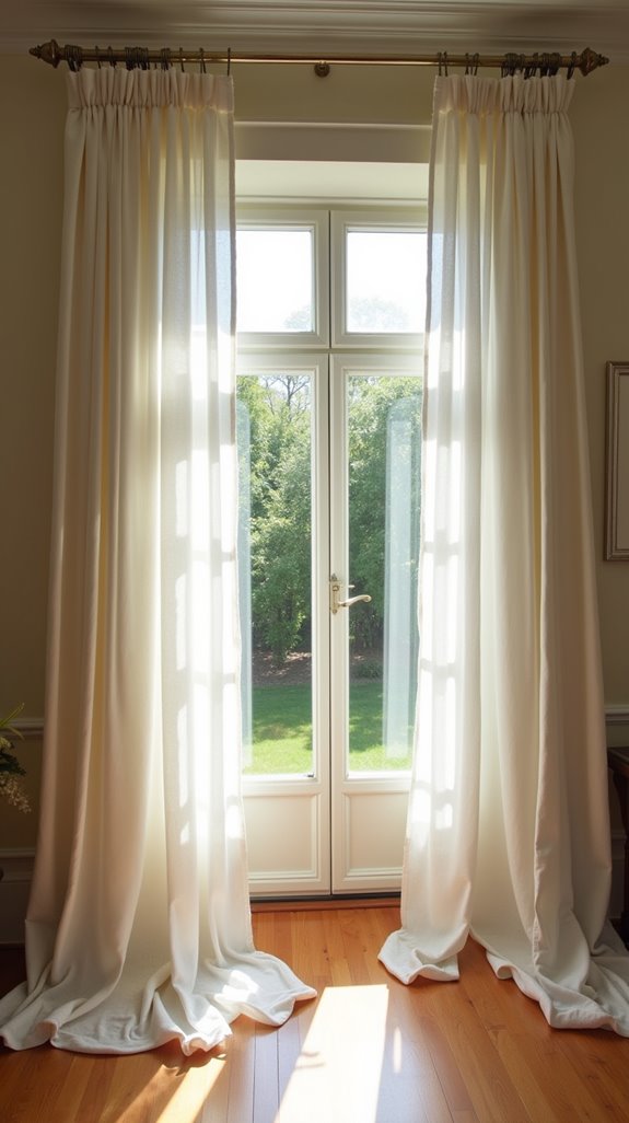 choosing bedroom curtain fabrics