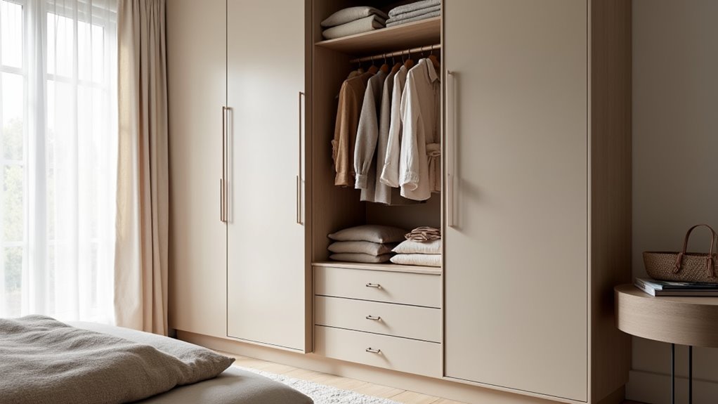 clutter free bedroom storage solutions
