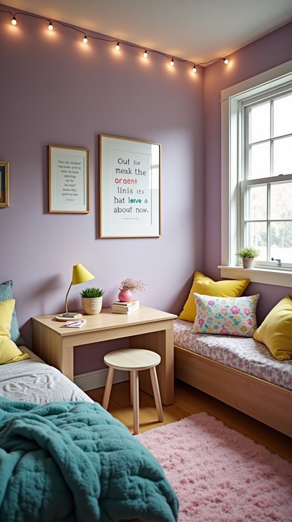 color palette reflects personality