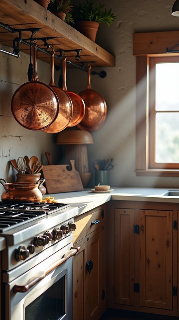 copper and metal combination
