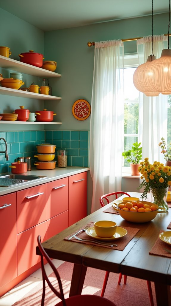 coral color combination guide
