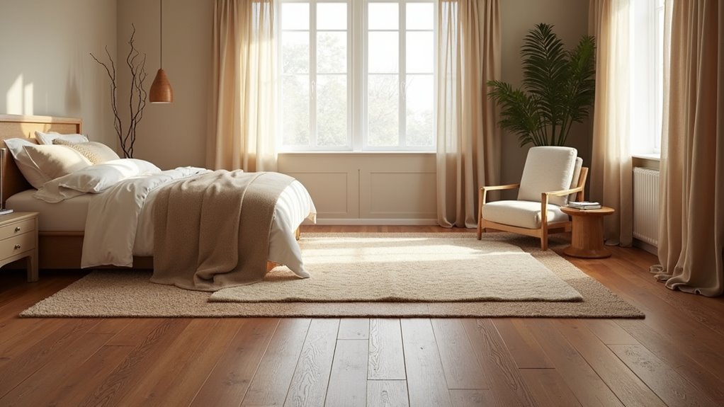 cozy bedroom flooring options