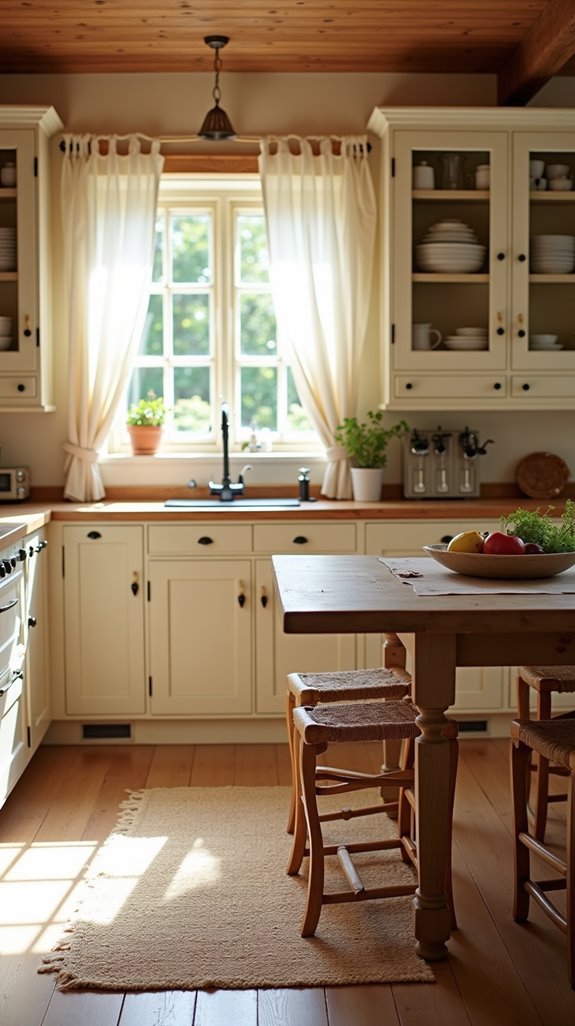 cozy kitchen textures details