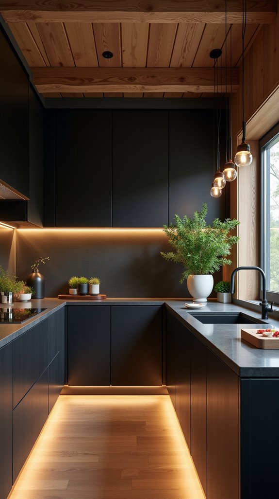 cozy lighting for kitchen