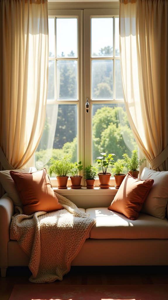 cozy natural light retreat