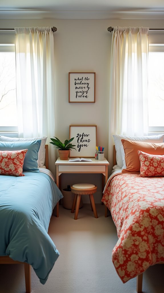 cozy personalized study nook