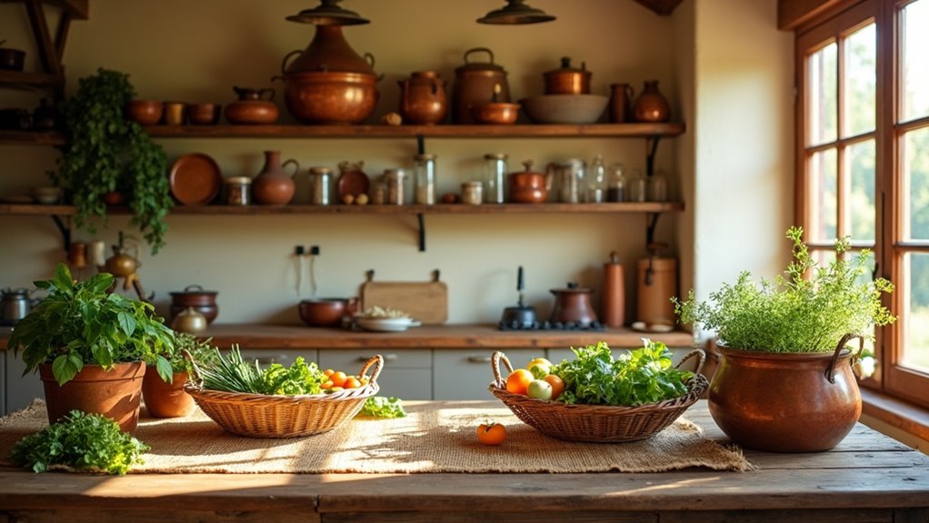 cozy rustic kitchen decor