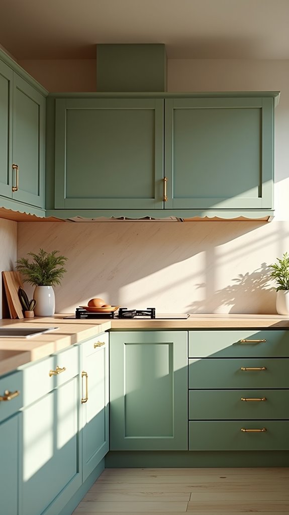 create calming kitchen lighting