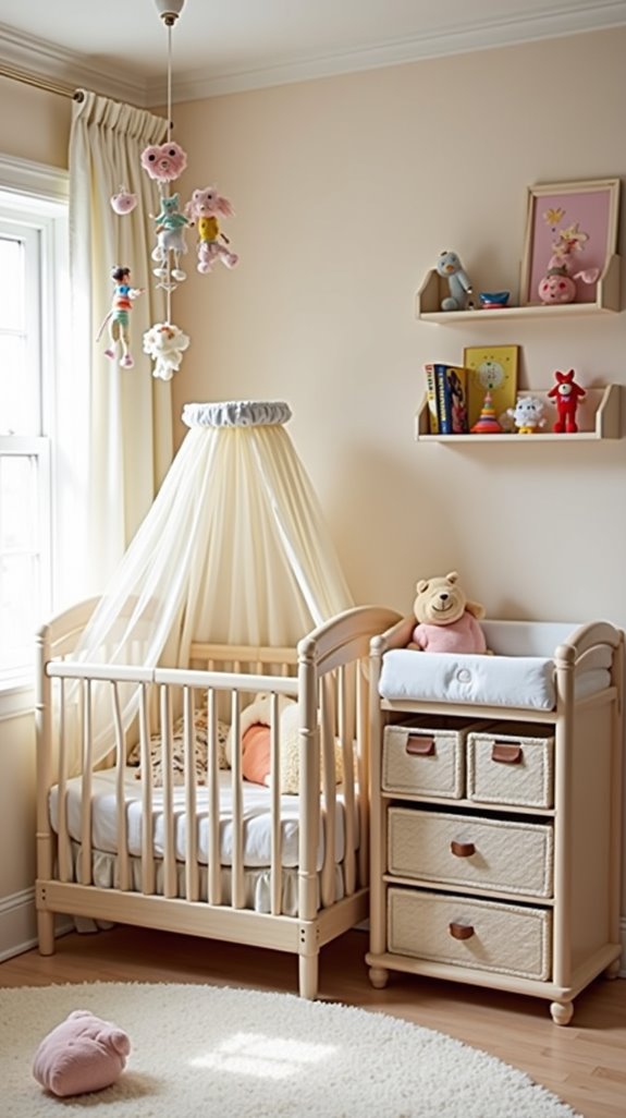 creative nursery storage solutions