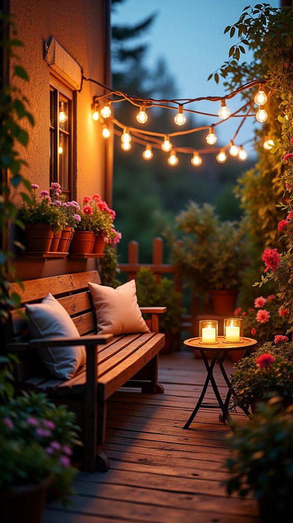 dazzling patio evening retreat
