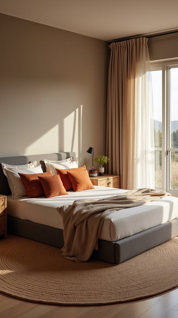 earthy tones for comfort