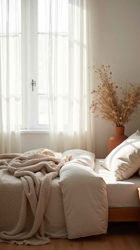 earthy tones for contrast