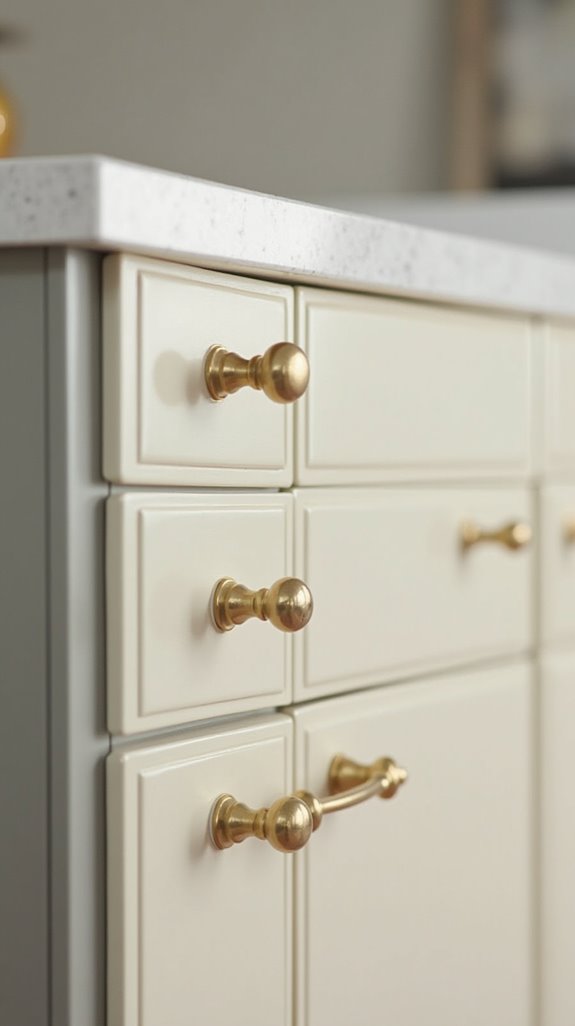 elegant cabinet color combinations