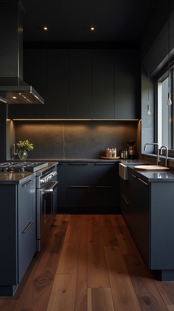 elegant dark flooring options