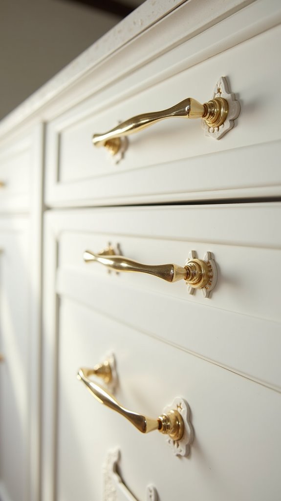 elegant luxury kitchen pulls