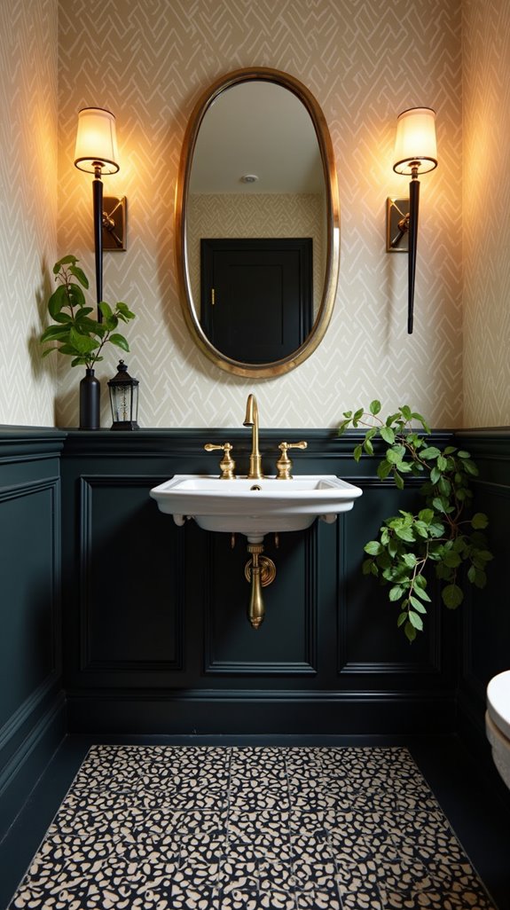 elegant small bathroom design