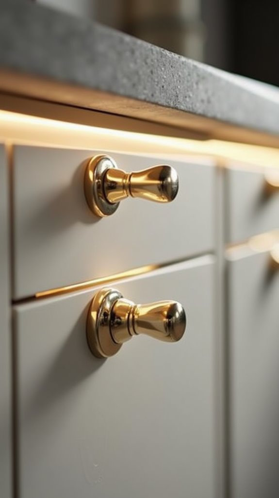 elegant sustainable kitchen hardware