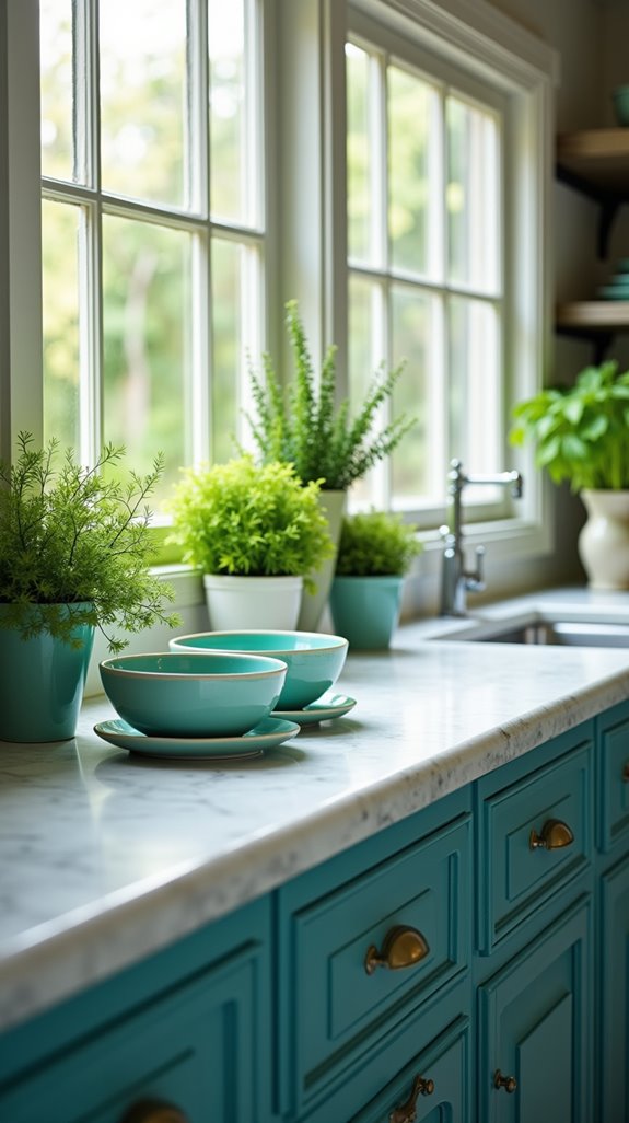 elevate kitchen color palette