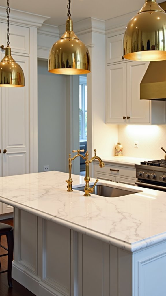 glamorous gold light fixtures