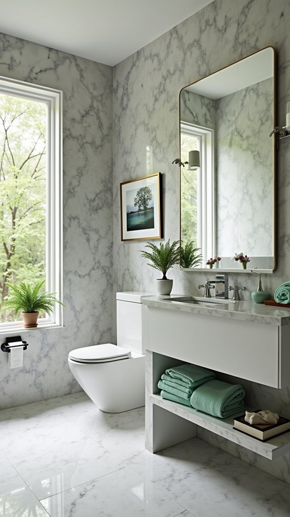 gray and green harmony