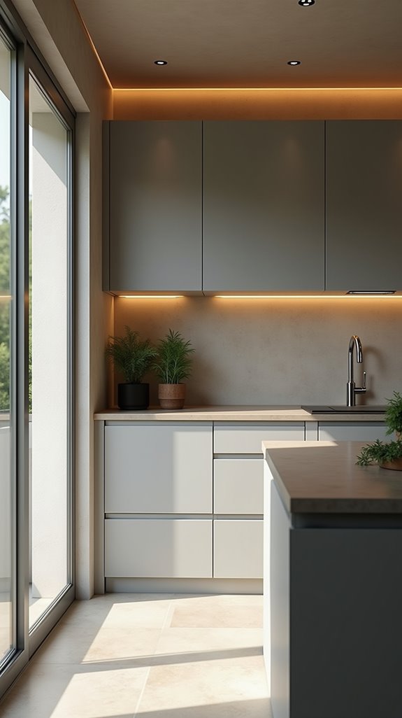 grey and wood harmony