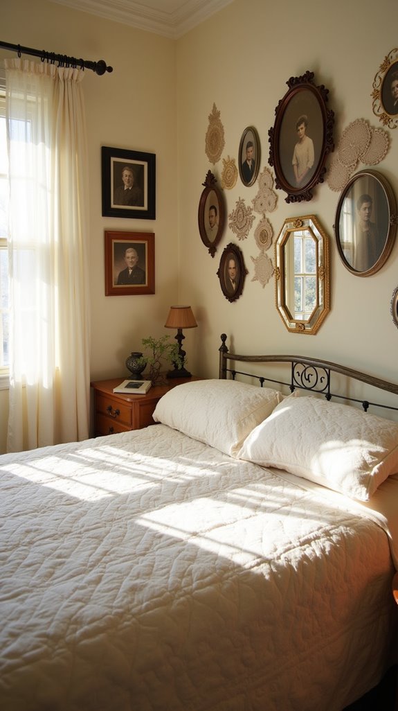 heirloom family gallery wall