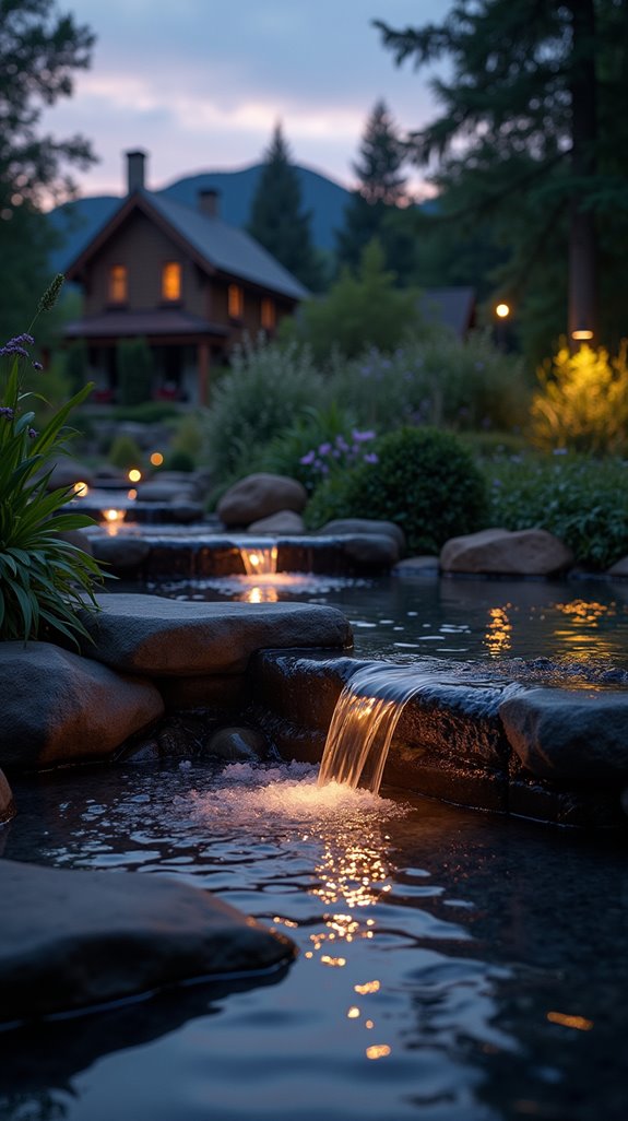 illuminate your waterfall effectively