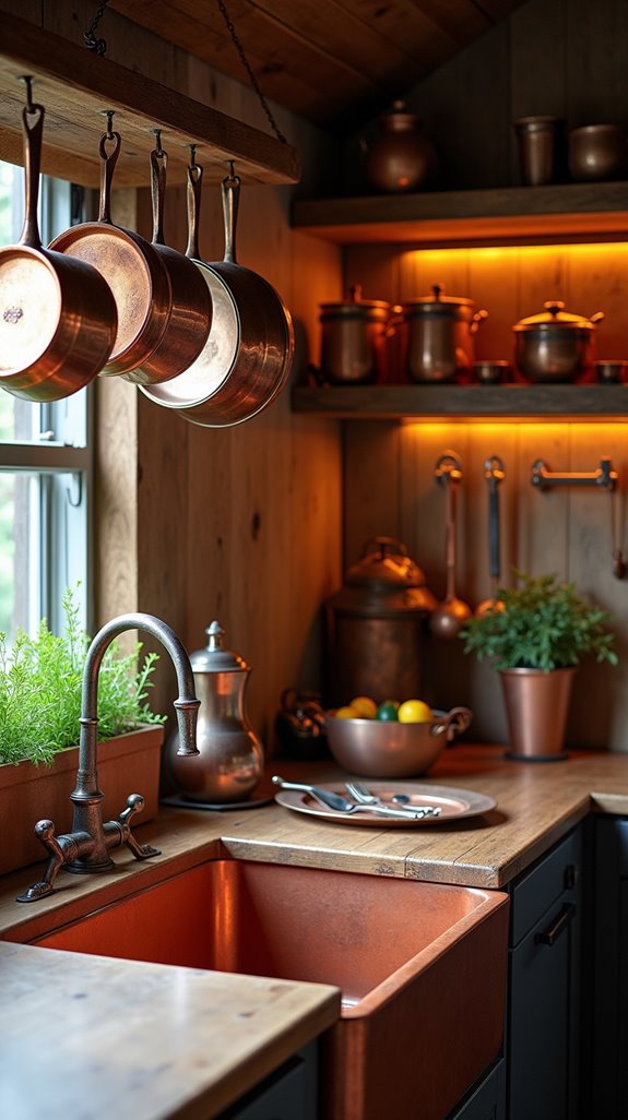 impactful copper kitchen accessories
