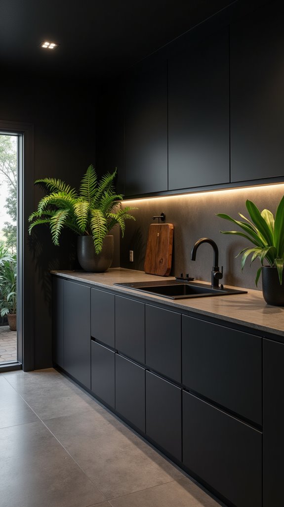 indoor plants enhance kitchens