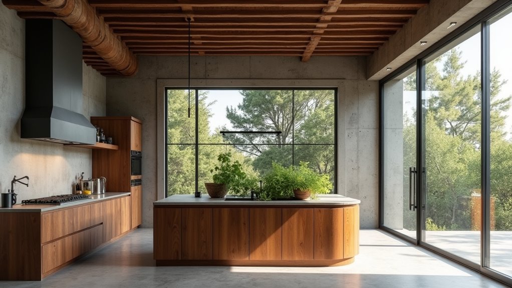 industrial modern kitchen design