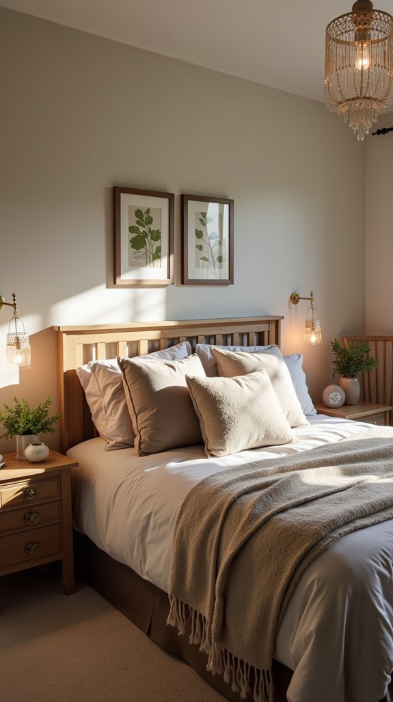 layered lighting creates warmth