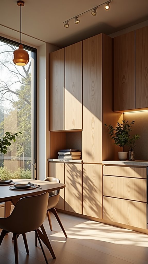 layered lighting enhances ambiance