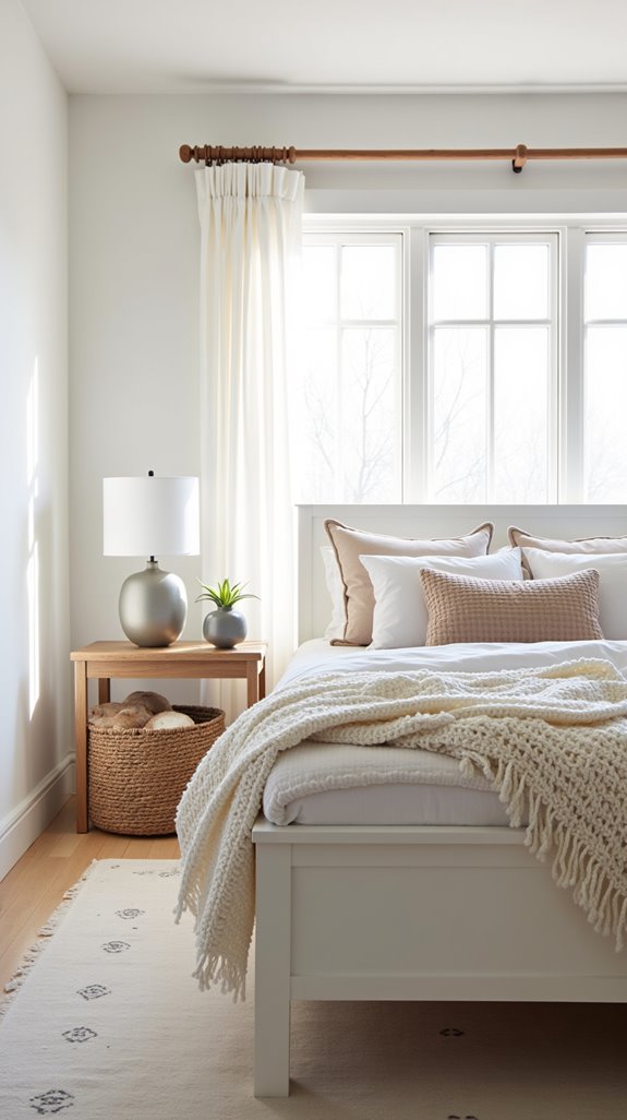 layered textures create warmth