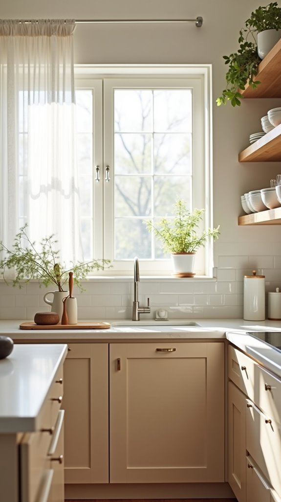 maintain a serene kitchen