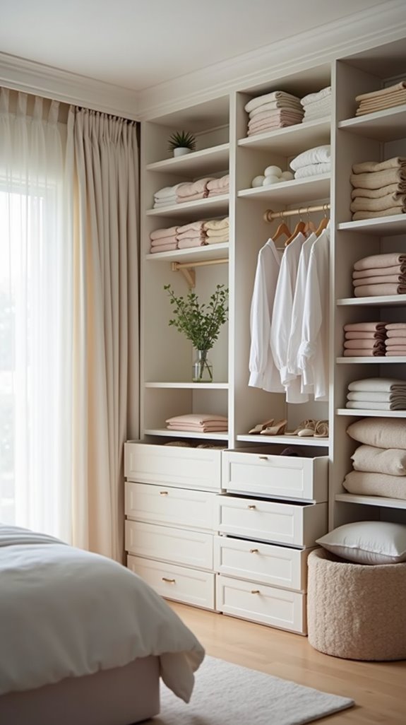 maximize closet organization flexibility