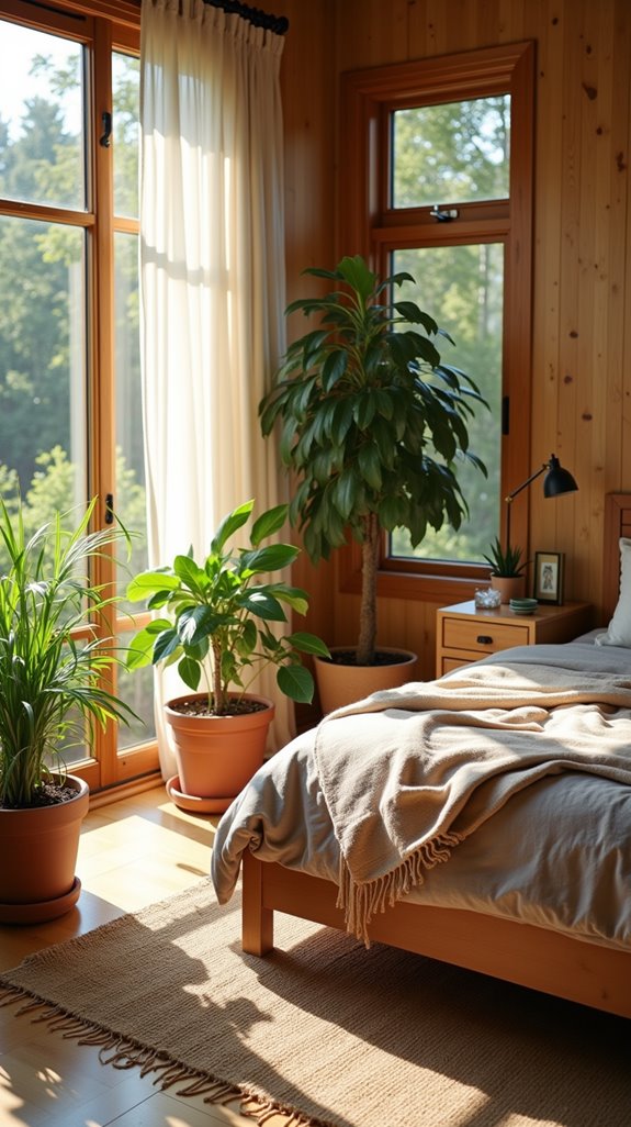maximize sunlight in bedroom