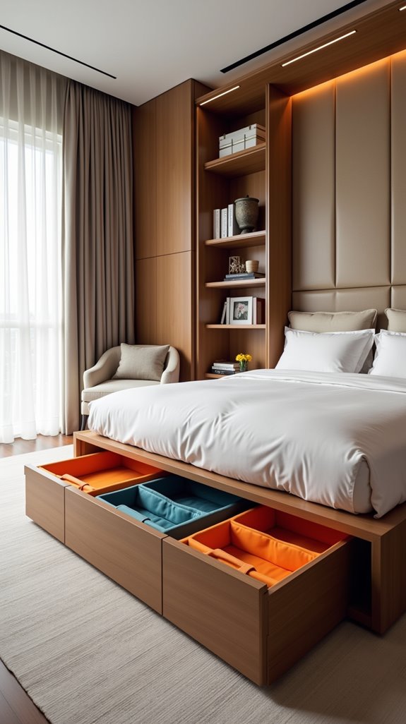 maximize under bed storage efficiency