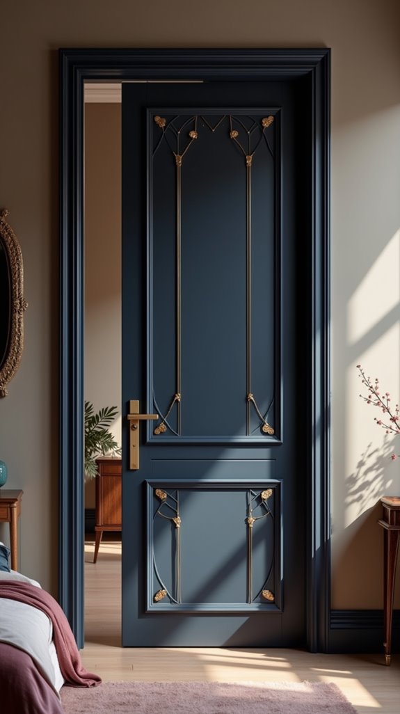 metallic accents for glamour