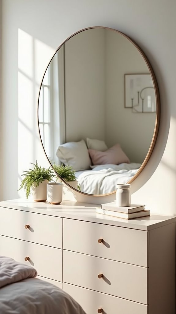 mirror shape influences ambiance