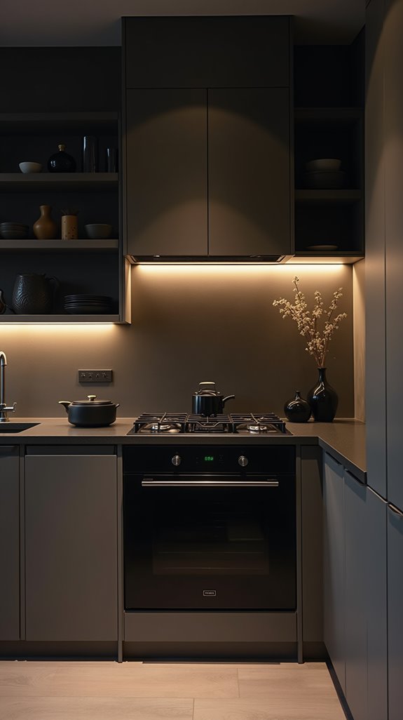 modern minimalism in kitchens