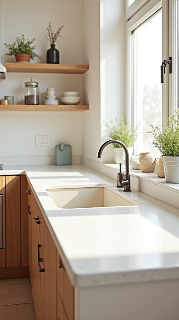 modern white kitchen elegance